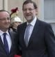 El presidente del Gobierno, Mariano Rajoy, durante su último viaje a Paris, donde se ha reunió con el presidente de la República Francesa, François Hollande