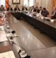 Mas encabeza la cumbre sobre enseñanza que se celebra en el Palau de la Generalitat