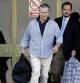 Miguel Blesa, expresidente de Caja Madrid, en el momento de su salida de la cárcel de Soto del Real, donde permanecía ingresado desde el pasado 5 de junio por orden del juez Elpidio José Silva