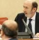 Alfredo Pérez Rubalcaba, durante su intervención en la Diputación Permanente del Congreso