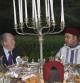 Fotografía facilitada por la Casa de Su Majestad el Rey del rey Juan Carlos, durante la cena privada ofrecida por el rey Mohamed VI de Marruecos, en el último viaje oficial del monarca español.