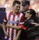 David Villa fue recibido por 20.000 colchoneros