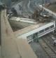 Otra imagen del tren descarrilado en Santiago de Compostela.