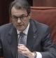 Artur Mas en en la comisión parlamentaria por el caso Palau