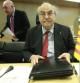 El conseller d'Economia i Coneixement de la Generalitat, Andreu Mas-Colell, durante el Consejo de Política Fiscal y Financiera