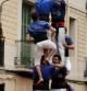 Intent de 2d8f dels Castellers de la Vila de Gràcia l'any 2012