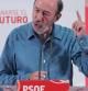 El líder del PSOE, Alfredo Pérez Rubalcaba