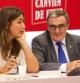 Àngel Ros y Rocío Martínez-Sampere en la Ejecutiva el PSC