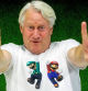 Charles Martinet,voz de Mario, del videojuego más popular
