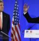 El ministro francés de Exteriores, Laurent Fabius, y el secretario de Estado de EE.UU., John Kerry