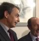Zapatero y Rubalcaba.