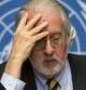 El jefe de la comisión de la ONU sobre Siria, Paulo Pinheiro, en la sede de la organización en Ginebra