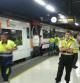 Choque de trenes en la estación de Sants
