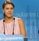 La secretaria general del PP, María Dolores de Cospedal, en rueda de prensa