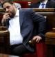 EL líder de ERC, Oriol Junqueras, durante el debate de política general del Parlament de Catalunya el pasado miércoles