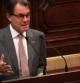Artur Mas en su intervención en el segundo día del Debate de Política General