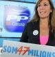 Alícia Sánchez-Camacho presentando la campaña 'Som 47 milions' de cara al 12-O