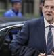 El presidente del Gobierno español, Mariano Rajoy, llega a la segunda jornada de la cumbre de jefes de Estado y Gobierno de la Unión Europea (UE) que se celebró en Bruselas