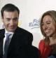 El exsecretario general de los socialistas de Madrid, Tomás Gómez, junto a la exministra Carme Chacón.