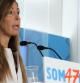 Alícia Sánchez-Camacho, en rueda de prensa en la sede del PPC
