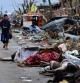Zona de Leyte, en Filipinas, devastada por el tifón Haiyan
