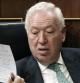 El ministro de Exteriores, José Manuel García-Margallo, en el Congreso de los Diputados