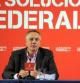 El primer secretario del PSC, Pere Navarro, durante la 'Setmana del Federalisme' en Girona.
