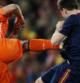 La brutal entrada de De Jong a Xabi Alonso en la final del Mundial 2010