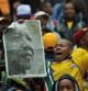 Asistentes al funeral de Nelson Mandela en Soweto