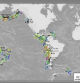 Mapa de riesgo de grandes terremotos en placas de subducción del planeta