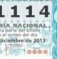 Imagen del cupón de la Lotería de Navidad 91114