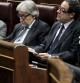 Los diputados del Grupo Parlamentario Catalán, Carles Campuzano, Josep Sánchez i Llibre, Pere Macias y Antoni Duran i Lleida