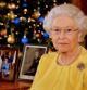 La Reina Isabel II, durante su tradicional mensaje navideño