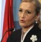 La delegada del Gobierno en Madrid, Cristina Cifuentes, durante una rueda de prensa
