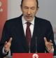 El secretario general del PSOE, Alfredo Pérez Rubalcaba
