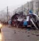 Imagen del atentado contra un trolebús en Volgogrado (Rusia)