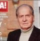 El Rey Juan Carlos I, en la portada de la revista ¡Hola! por su 70 aniversario