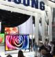 Expositor de Samsung en la feria tecnológica CES de Las Vegas