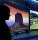 Televisores ultra HD curvados de Samsung en el CES 2014 (Las Vegas)