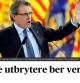 El diari noruec 'Aftenposten' dedica un article a la carta d'Artur Mas enviada als mandataris europeus