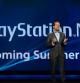 Andrew House, CEO de PlayStation, durante la presentación de PlayStation Now en el CES 2014 (Las Vegas)
