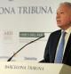 El ministro de Asuntos Exteriores, José Manuel García-Margallo, en Barcelona, durante el foro auspiciado por Guyana Guardian