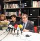 El alcalde de Lleida, Àngel Ros, durante la rueda de prensa de balance de sus diez año al frente de la Paeria.