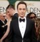 Jim Parsons en la alfombra roja de los Globos de Oro