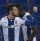 El delantero portugués del Espanyol Pizzi celebra su gol al Alcorcón