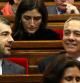 El portavoz del PSC en el Parlament, Maurici Lucena, y el primer secretario del PSC, Pere Navarro