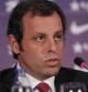 El presidente del F.C.Barcelona, Sandro Rosell