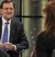El presidente del Gobierno, Mariano Rajoy, poco antes de participar en la entrevista en Antena 3