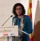 La secretaria general de ERC, Marta Rovira, durante una conferencia en el Fórum Europa
