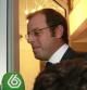 El presidente del FC Barcelona, Sandro Rosell, sale de su casa en coche hacia el Camp Nou